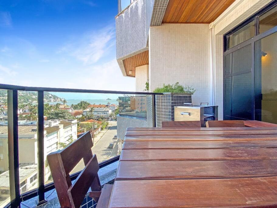 Balcony Barbecue Swimming Pool 4 Bdrm Ac Apartamento Guarujá Exterior foto