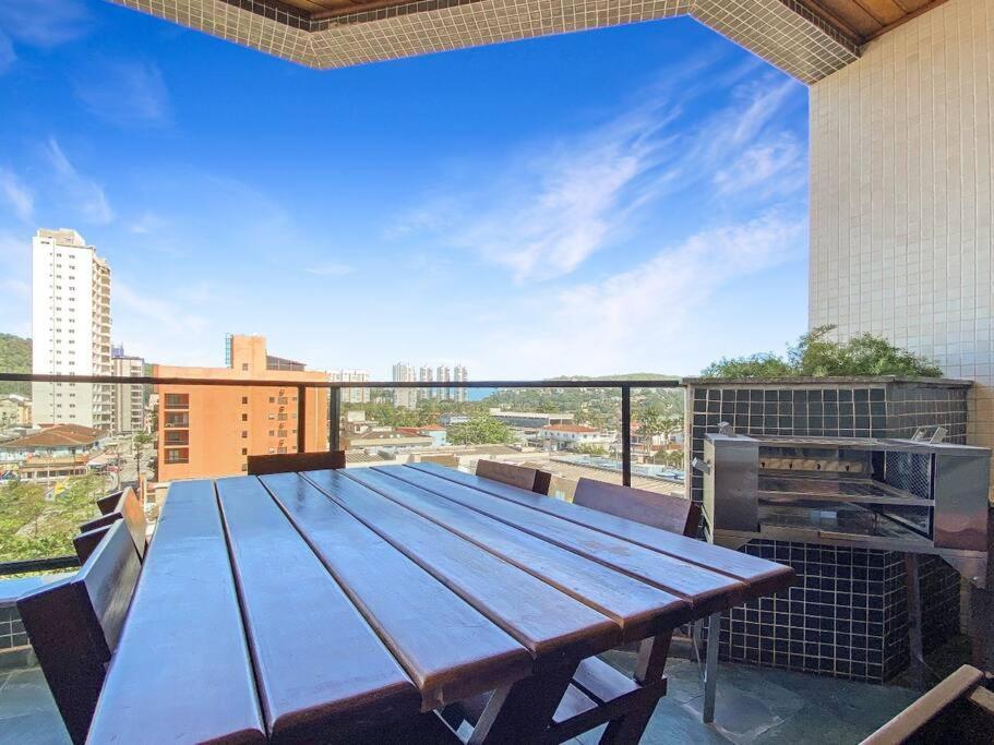 Balcony Barbecue Swimming Pool 4 Bdrm Ac Apartamento Guarujá Exterior foto